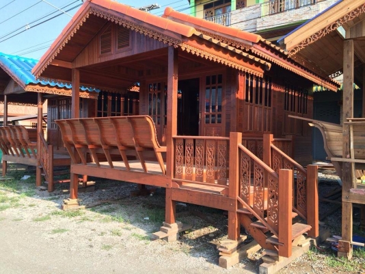 บ้านน็อกดาวน์งานสวยไม้แท้สด-ผ่อน