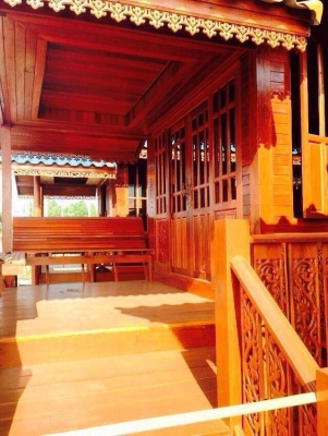 บ้านน็อกดาวน์งานสวยไม้แท้สด-ผ่อน