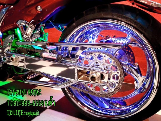 T&amp;T BIKE RAMA2 ขายด่วนราคาแบบขาดทุนคันนี้ไม่ต้องเอาคันไหนมาเทียบ ช่วงล่าง มีระบบ ไฮโดรลิค เต้นได้สบายๆ มีคันเดียวในไทยคับผมหมดไปเยอะ จิงๆแต่ขอขายเพียง 795000 ฿