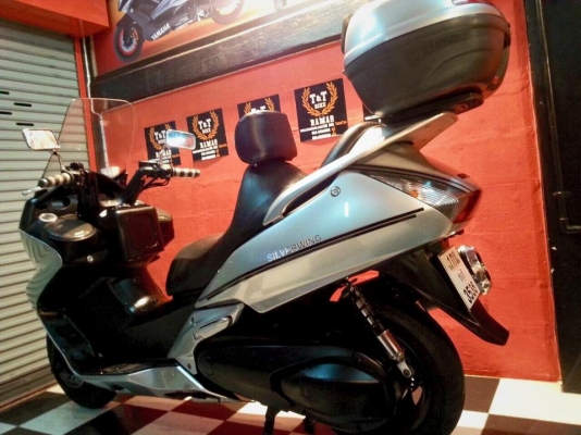 T&amp;T BIKE RAMA2ขาย HONDA SILVERWING600 ปี07เอกสาร ทบ.แท้ สมอ.วิ่งมา2xxxxโล กุญแจ 2ดอกพร้อมเครื่องเสียง