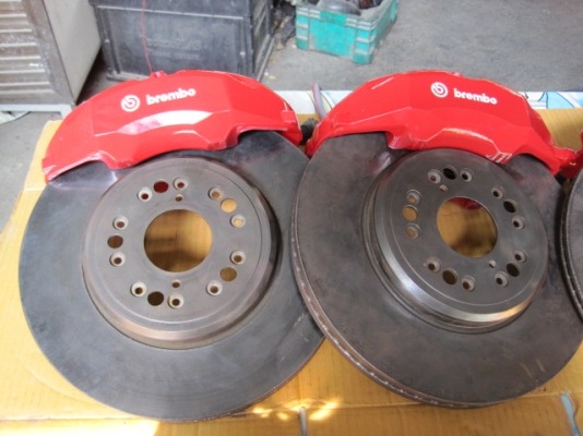 เบรคซิ่ง 3UZ 4port หน้า หลัง พร้อมจานเบรค