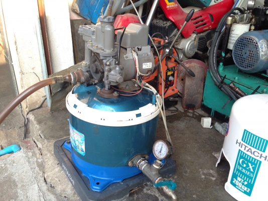 ขายปั้มน้ำอัตโนมัติ Hitachi 200W สภาพสวย ตรวจเช็คแรงดันเรียบร้อยแล้ว ไม่มีรั่วซึม วิ่งนิ่ม พร้อมใช้งาน