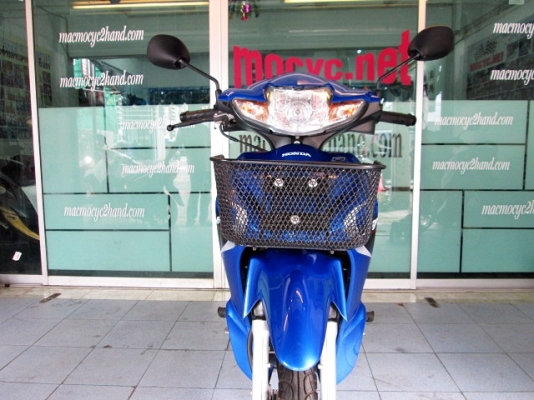 wave 110 i (สตาร์ทมือ) สีนํ้าเงินดำ รุ่นใหม่ ลายใหม่ล่าสุดโฉมปัจจุบัญ รถเดือน ม.ค. ปี57 ไมล์ 3 พันโล รถใหม่ๆ แถม 2 รายการ 30900