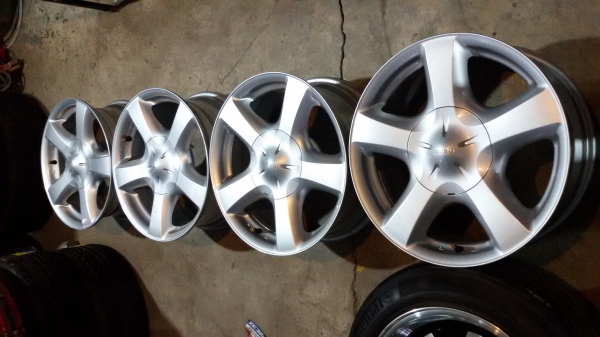 ล้อ isuzu ขอบ17 ถอดป้ายแดงชุดละ6800