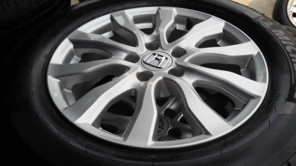 ขายล้อ CRVขอบ17 ถอดป้ายแดงชุดละ23500