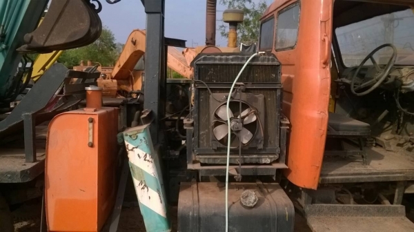 ขายรถแบคโฮเอนกประสงค์ ติดตั้งบน 6 ล้อหัวยาว ไม่ต้องใช้เทนเลอร์ลาก รถใช้งานได้ปกติครับ เอกสารสัญญาซื้อขาย