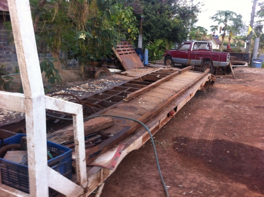 หางเทรลเลอร์สภาพสวยเหล็กไอบีมทั้งคันเจ้าของเดิมจะต่อเป็นรถดั๊มพ์ขายถูกๆๆขึ้นแม็คโฮ200สบายๆขึ้นรถเกรด140Gก็ได้ราคาต่อรองได้โทรติดต่อ เสี่ยเอส 0872507525หรือ 0864598285