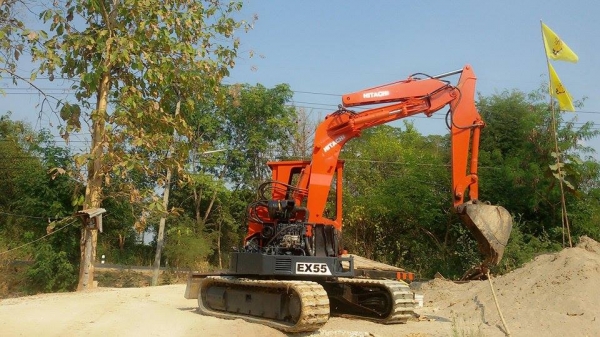 ขายแบ็คโฮ ฮิตาชิ ex 55 ราคา245,000บาท