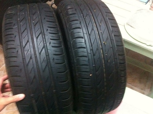 ขายยาง 205/55/16 ยี่ห้อ บริสโตน