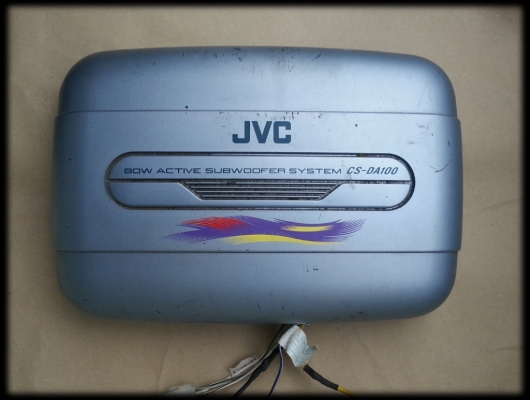 Sub Box JVC CS-DA100 มือสองญี่ปุ่น