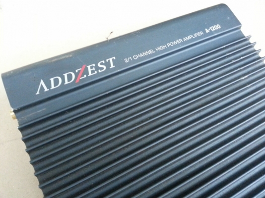 แอมป์ 2CH x 60W ของ Addzest Clarion มือสองญี่ปุ่น