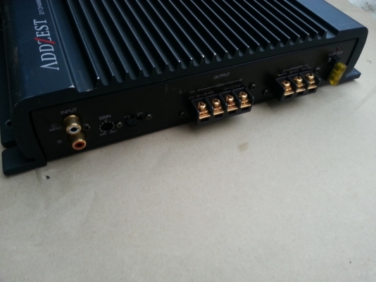 แอมป์ 2CH x 60W ของ Addzest Clarion มือสองญี่ปุ่น