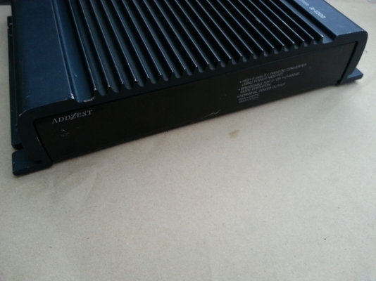 แอมป์ 2CH x 60W ของ Addzest Clarion มือสองญี่ปุ่น