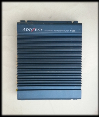 แอมป์ 2CH x 60W ของ Addzest Clarion มือสองญี่ปุ่น