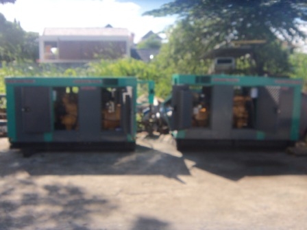 เครื่องปั่นไฟขนาด 35/45 Kva.ISUZU รับประกัน 12 เดือน