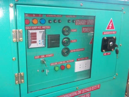เครื่องปั่นไฟขนาด 35/45 Kva.ISUZU รับประกัน 12 เดือน