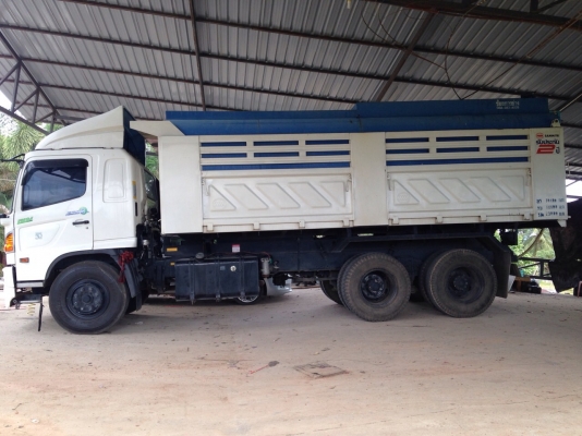 (ยังไม่ขายที)ขายดาวน์...251 แรงดั้ม HINO FM8JNLD รถ ธ.ค.2555 ใช้งานแค่ 13200 กม.รถไม่เคยบรรทุกดิน บรรทุกถังน้ำยางสด..วิ่งใกล้วันละหน