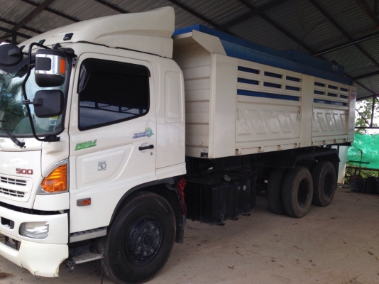 (ยังไม่ขายที)ขายดาวน์...251 แรงดั้ม HINO FM8JNLD รถ ธ.ค.2555 ใช้งานแค่ 13200 กม.รถไม่เคยบรรทุกดิน บรรทุกถังน้ำยางสด..วิ่งใกล้วันละหน