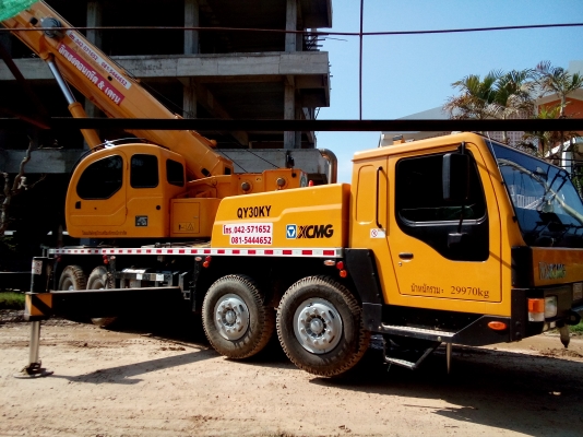 รถเครนใหม่ XCMG รุ่นQY30KY