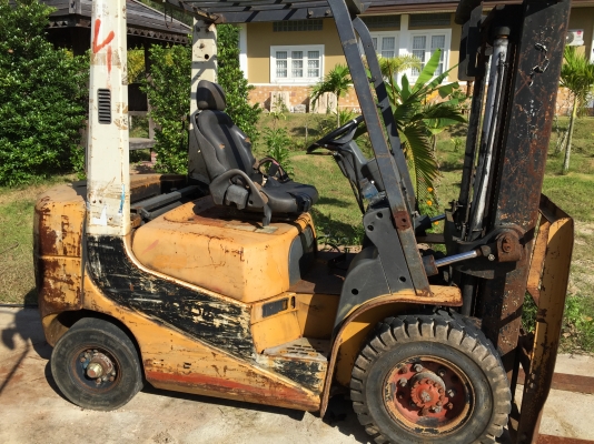 ขายรถยก2.5ตัน TCM FD25T6  รุ่น6 เสา3ม. เกียร์ออโต้ สภาพเดิมๆ สีเดิม