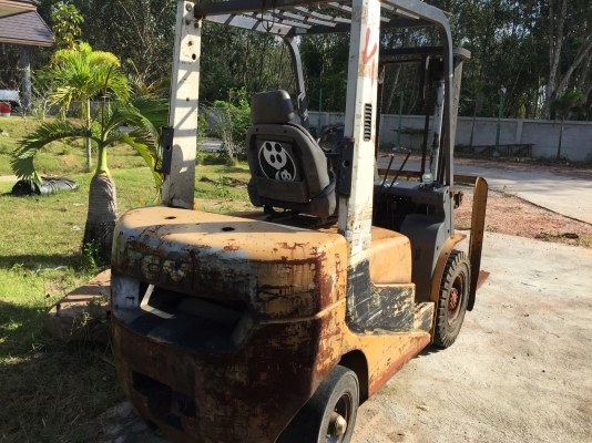 ขายรถยก2.5ตัน TCM FD25T6 รุ่น6 เสา3ม. เกียร์ออโต้ สภาพเดิมๆ สีเดิม ขายรถยก2.5ตัน TCM FD25T6 รุ่น6 เสา3ม. เกียร์ออโต้ สภาพเดิมๆ สีเดิม