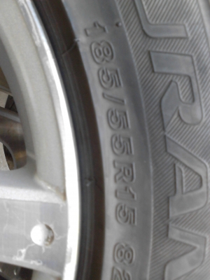 แม๊ก HONDA พร้อมยาง 185/55R15 BRIDGEATONE TURANZA TEL.081-427-3941 แม๊ก HONDA พร้อมยาง 185/55R15 BRIDGEATONE TURANZA TEL.081-427-3941