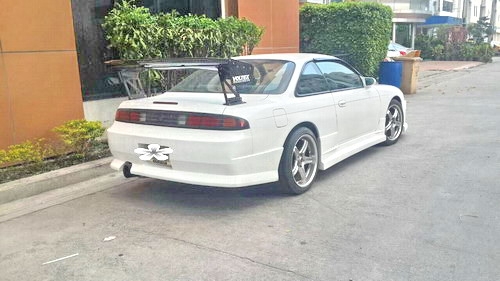 ขายsilvia s14 sr20det MT หน้าเหยี่ยวแท้ ปี98 สีขาว