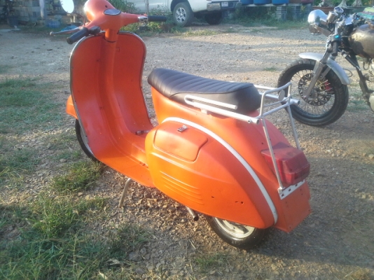 ขาย  vespa  อินเดีย เครื่องดีแต่จอดนาน nobook