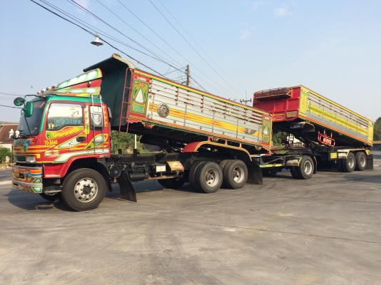 ขายด่วน!! สิบล้อพ่วง แม่-ลูก โทร.081-9450625