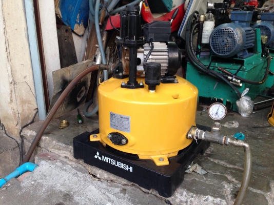 ขายปั้มน้ำอัตโนมัติ mitsubishi 250W สภาพสวยมาก ตรวจเช็คแรงดันเรียบร้อยแล้ว ไม่มีรั่วซึม วิ่งนิ่ม พร้อมใช้งาน