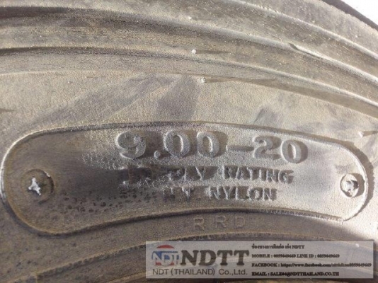 TS-7409 #38897 ล้อยาง 9 ล้อ ขนาด 15.5ตัน