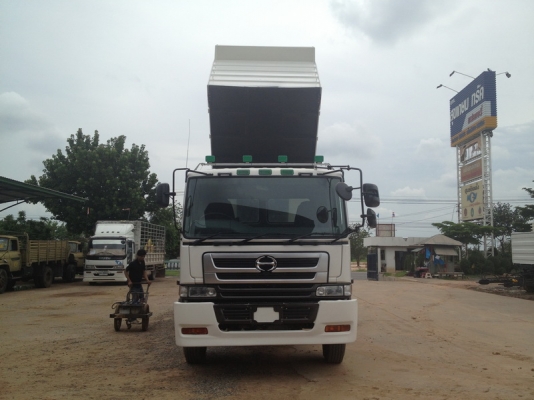 ขาย HINO PROFIA เครื่อง K13C  360 แรงม้า กระบะดั้มพ์ดิน ยาว 6.00 เมตร กว้าง 2.50 เมตร สูง 1.50 เมตร ดั้มพ์  15 ตัน เครื่องดี คัชซี สวย รถพร้อมใช้ สวยๆเลย ราคาไม่แพง พร้อมเล่มทะเบียน