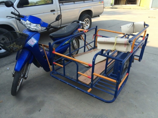 ขายเวฟ 100 พร้อมพ่วงข้าง ราคาไม่เเพง