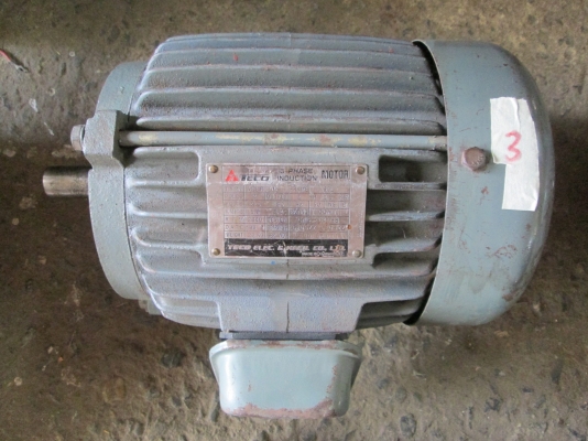 มอเตอร์ TECO 2 แรง ระบบไฟ 3 สาย