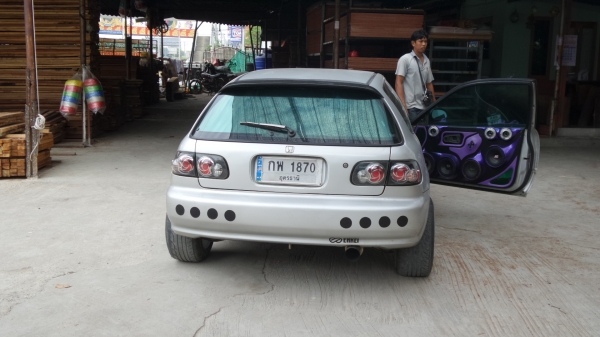 ขายรถHONDA  สามประตู