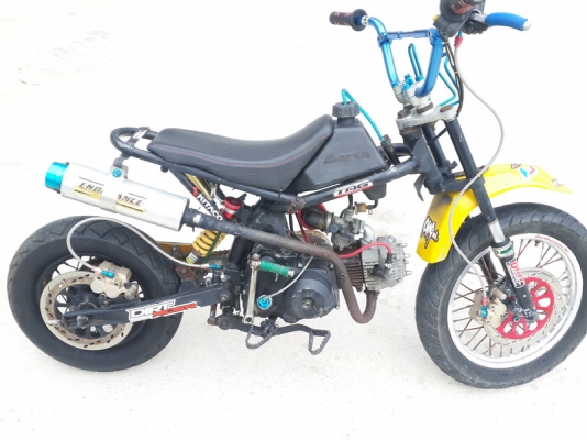 มอไซวิบากเล็ก แต่งแทรคเกอร์