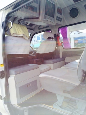 ขายรถตู้หลังคาสุงช่วงยาว ปี04 ดีเซล วีไอพี สีเดิมไม่เคยทำสีทั้งคัน ขายรถตู้หลังคาสุงช่วงยาว ปี04 ดีเซล วีไอพี สีเดิมไม่เคยทำสีทั้งคัน