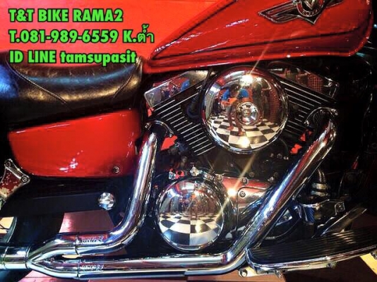 T&amp;T BIKE RAMA2 ขายด่วนเพียง 169000฿KAWASAKI VULCAN CLASSIC 1500 cc เอกสาร อินวอย สรรพสามิต แท้ รถไม่เคยล้มไม่มีลอย ชุดแต่ง ตรงรุ่นทั้งคัน ราคาไม่แพงคับ