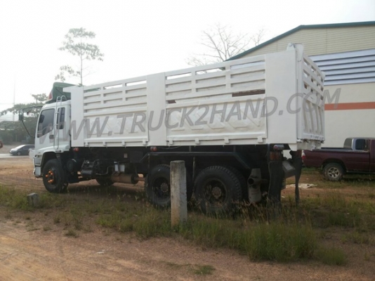 รถบรรทุก 10 ล้อดัมพ์ ISUZU FXZ  270  แรงม้า   ปีจดทะเบียน 2550