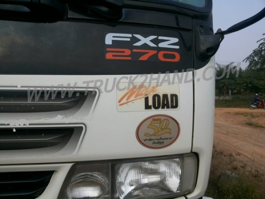 รถบรรทุก 10 ล้อดัมพ์ ISUZU FXZ  270  แรงม้า   ปีจดทะเบียน 2550