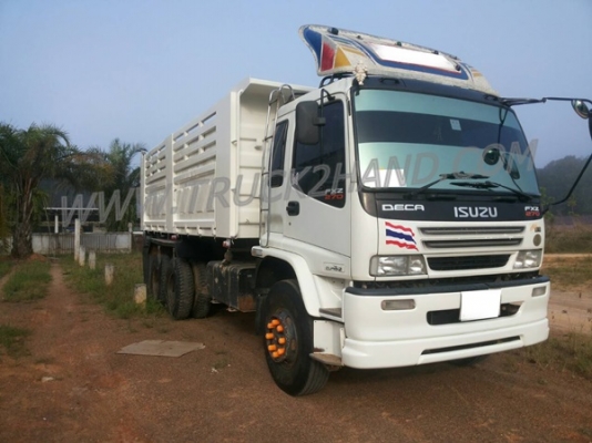 รถบรรทุก 10 ล้อดัมพ์ ISUZU FXZ  270  แรงม้า   ปีจดทะเบียน 2550