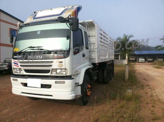 รถบรรทุก 10 ล้อดัมพ์ ISUZU FXZ  270  แรงม้า   ปีจดทะเบียน 2550