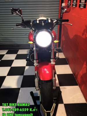 T&amp;T BIKE RAMA2 ทะเบียนแท้ๆ 139000 ฿HONDA CB400 ปี2001 V-TEC1 รถสวยกริป ทะเบียนแท้ สมอ.โอนขนส่งเลขสวยตอง333คับภาษี พรบ.หมด58 ป้าย กทม.สภาพดี เทคเปิด
