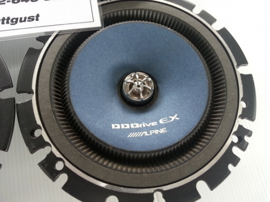 ชุดลำโพงแกนร่วม 6.5 นิ้ว Alpine DDDrive EX เสียงดี สวยๆ Made in Japan