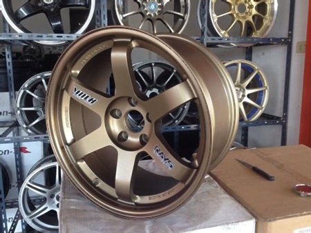 TE37 ขอบ17 5รู114  กว้าง8 ออฟ35