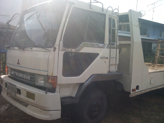 ขาย 10 ล้อเทรลเลอร์ขึ้นรถเกี่ยวหลงฟูโช่2 เพลา  รุ่น FN527MA เครื่องHINO EH700 168  แรง 0