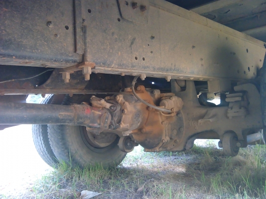 ขาย 10 ล้อเทรลเลอร์ขึ้นรถเกี่ยวหลงฟูโช่2 เพลา  รุ่น FN527MA เครื่องHINO EH700 168  แรง 0