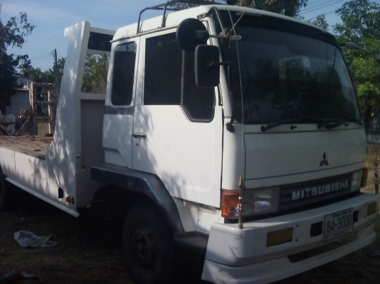 ขาย 10 ล้อเทรลเลอร์ขึ้นรถเกี่ยวหลงฟูโช่2 เพลา  รุ่น FN527MA เครื่องHINO EH700 168  แรง 0