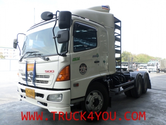 ขายรถบรรทุก 10 ล้อ หัวลาก CNG HINO รุ่น FM1JKKA