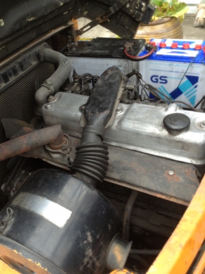 +++ ขายโฟล์คลิฟท์  TOYOTA 3FD25  ขนาด 2.5  ตัน  (รถนอก  สภาพดี  รับประกัน 3 เดือน)  เครื่องยนต์ดีเซล  เสา 3 เมตร งา 1,070  มม.  เกียร์ธรรมดา  ยางตันครับ